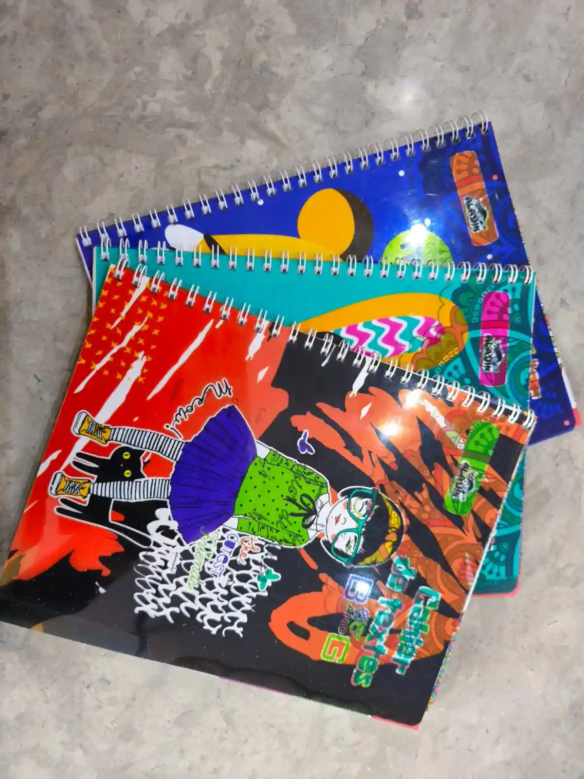 cahier de musique (petit)