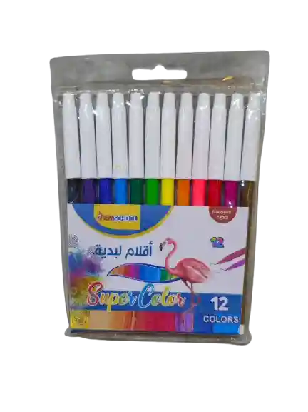 Pochette de 12 feutres PENSCHOOL