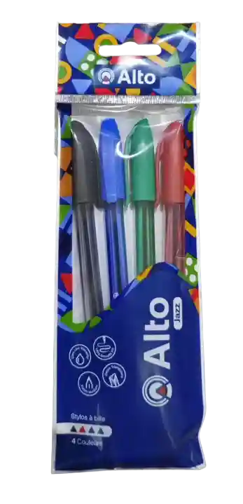 pochette de 4 stylo ALTO