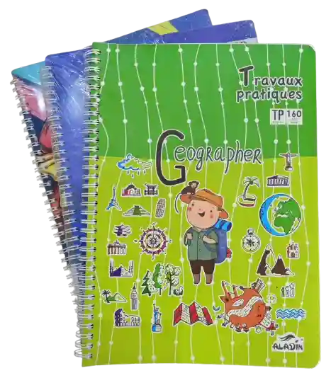 Cahier TP Spiral 160 Pages - Grand