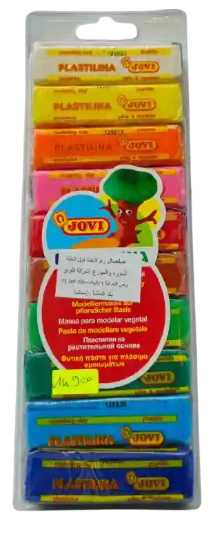 PATE A MODELER JOVI - 12 COULEURS