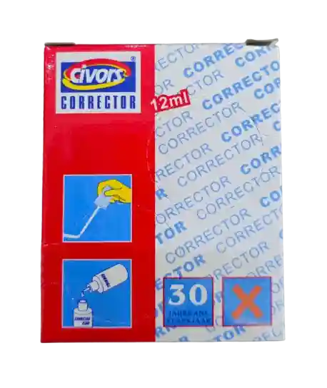 CORRECTEUR DOUBLE COVER UP CIVORS 12 ML*2