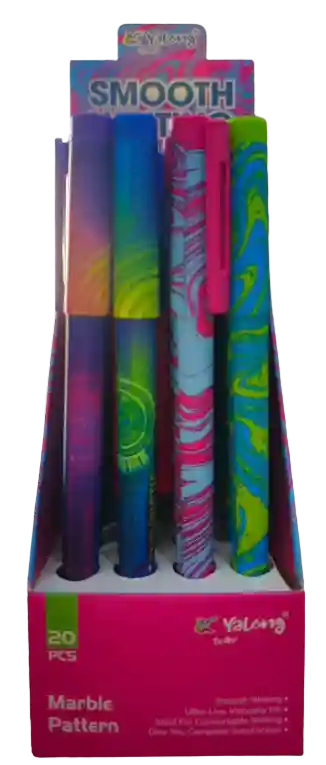 Stylo gel yalong - MARBLE