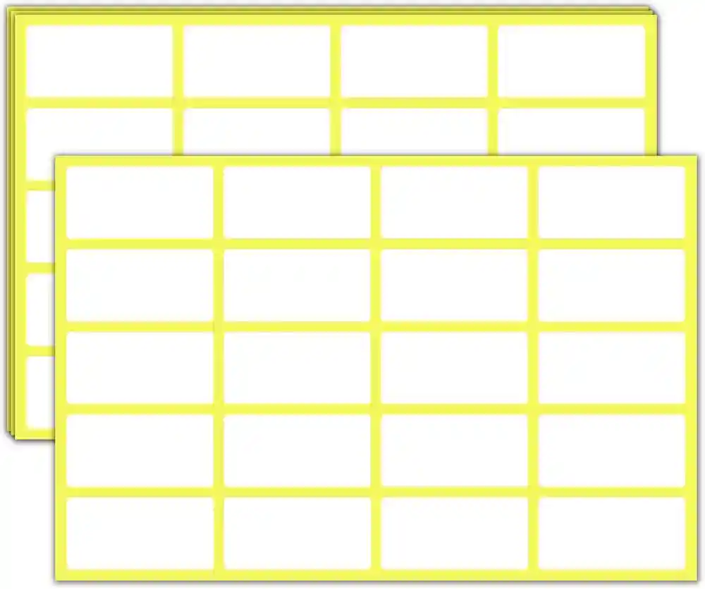 ETIQ. 40*20 BLANC