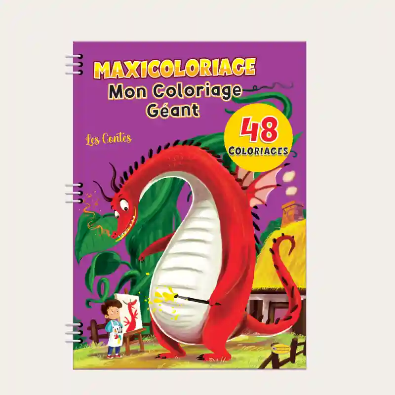 MAXI COLORIAGE : LES CONTES