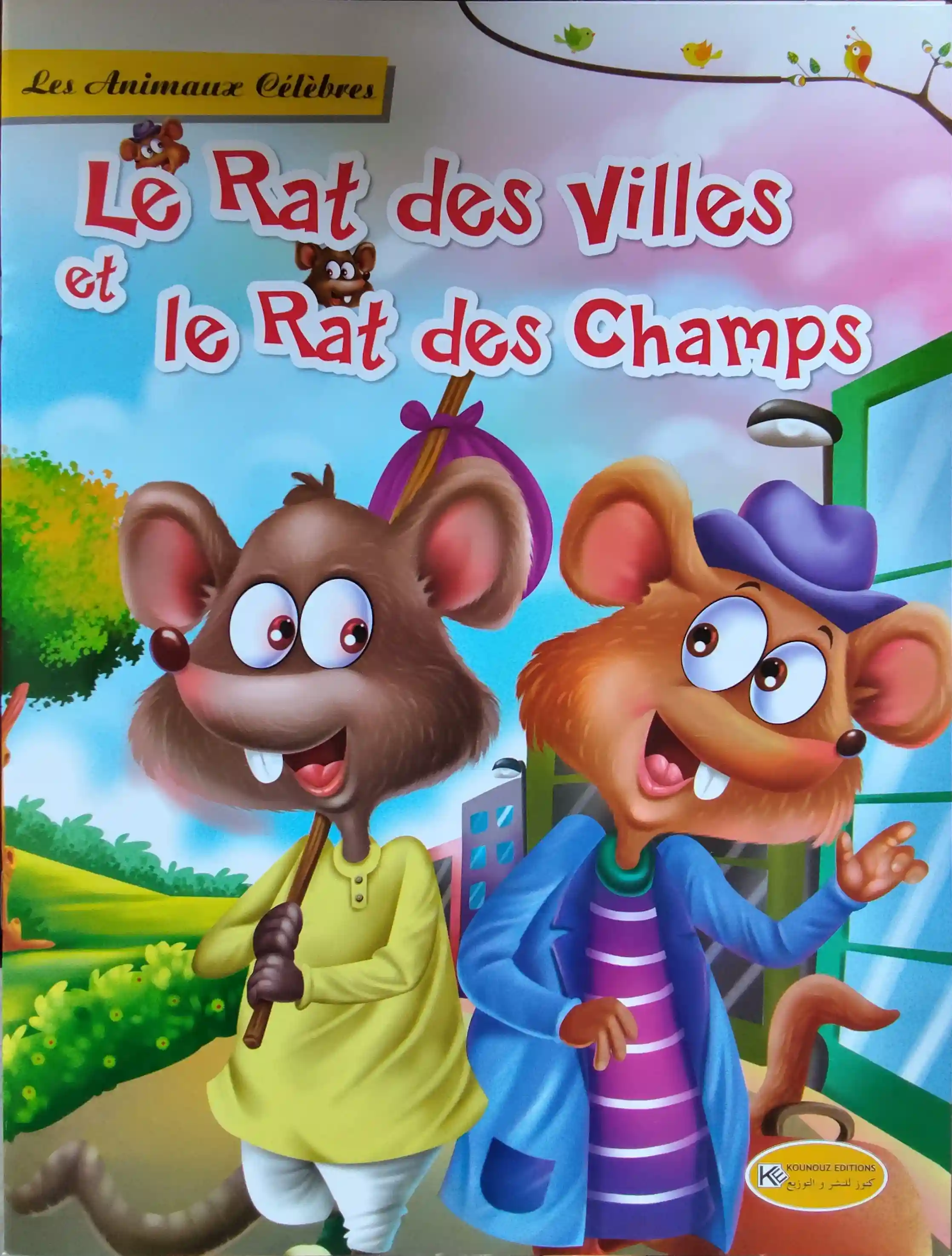 Les Animeaux Célébres : Le Rat Des Villes Et Le Rat Des Champs