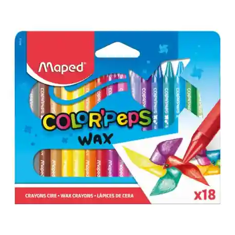 CRAYONS PASTEL DE 18 MAPED