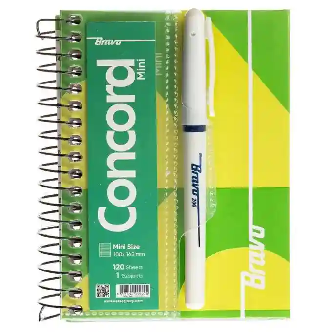 MINI NOTE CONCORD +STYLO