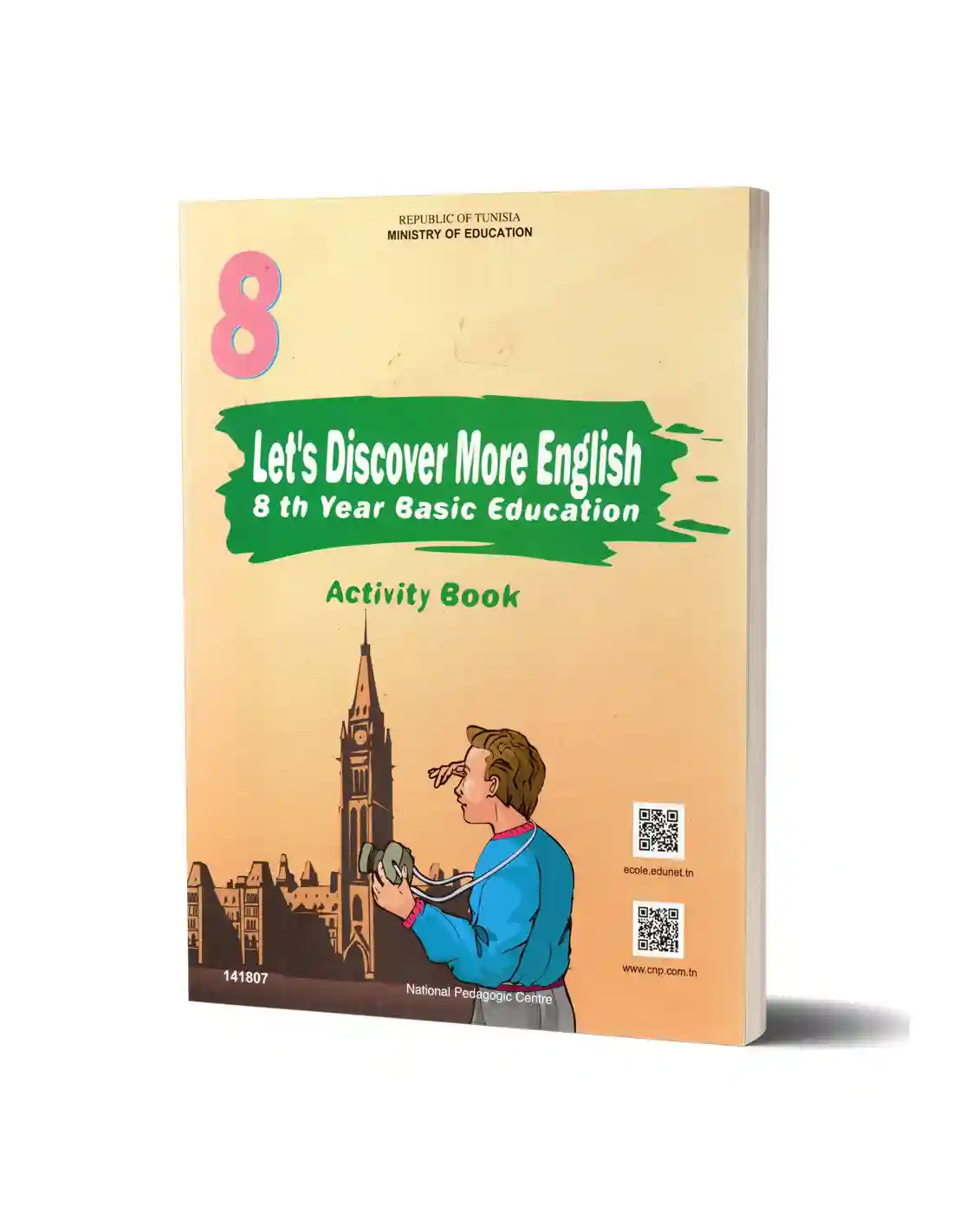 Activity book let's discover more english 8 éme