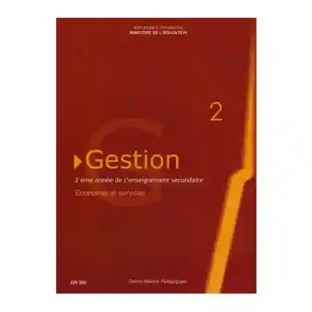 GESTION  2éme année secondaire