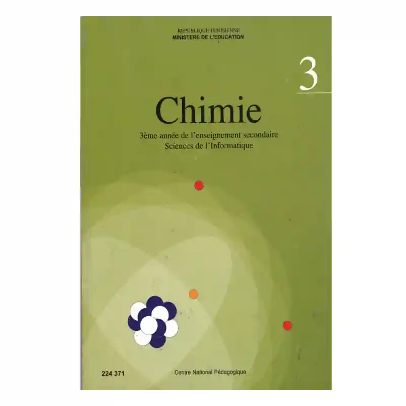 Chimie section sciences de l informatique 3 éme année secondaire