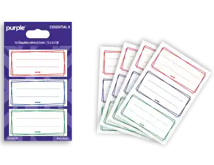 ETIQUETTE SCOLAIRE FANTAISIE SCHOLA 2