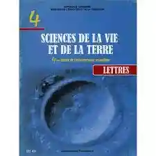 Sience de la vie et la terre SECTION LETTRE 4 éme année S