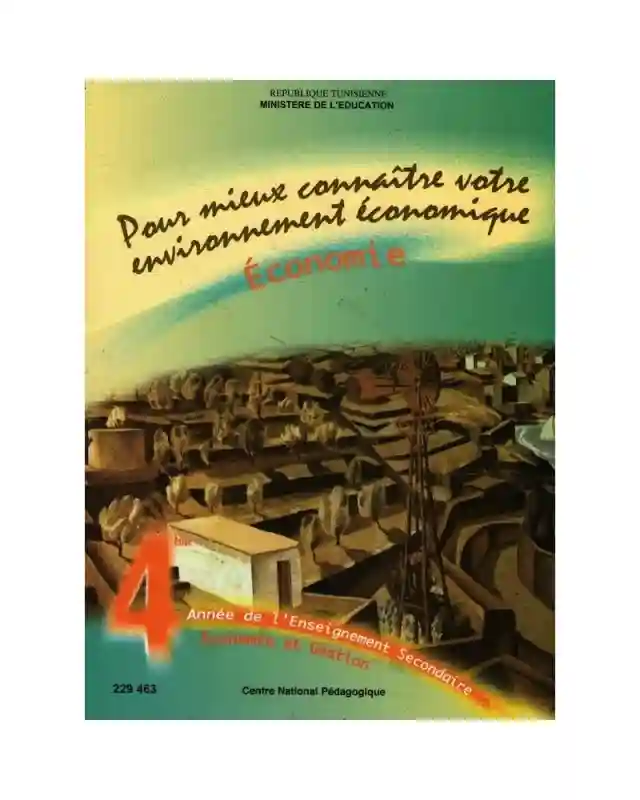 économie 4 éme année secondaire