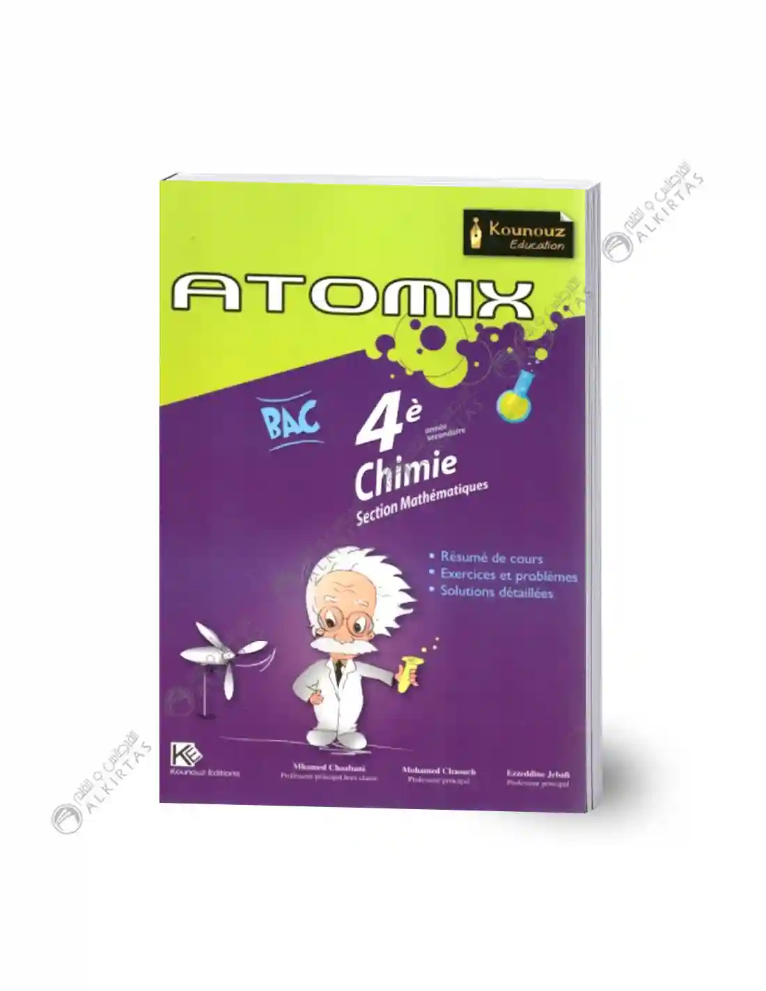 Atomix 4 éme chimie section mathématique