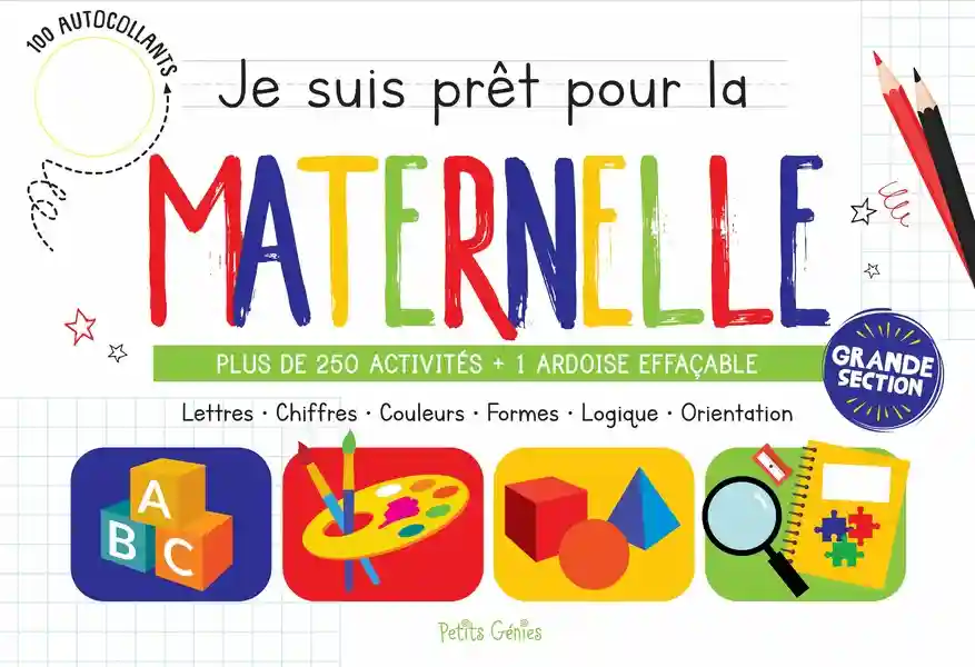 je suis pret pour la maternelle