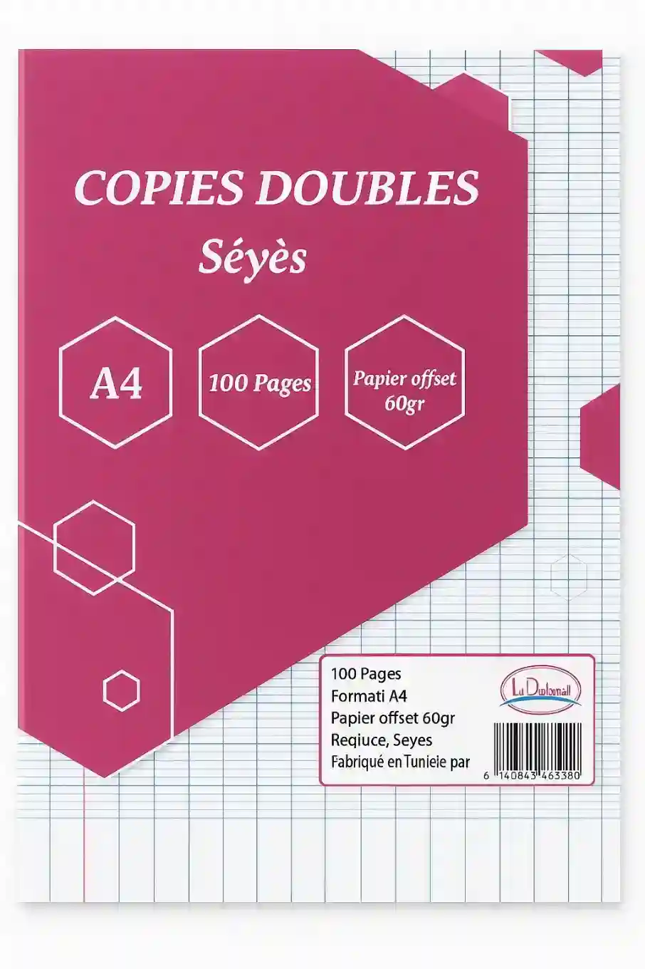 Doublefeuille 100 pages petit