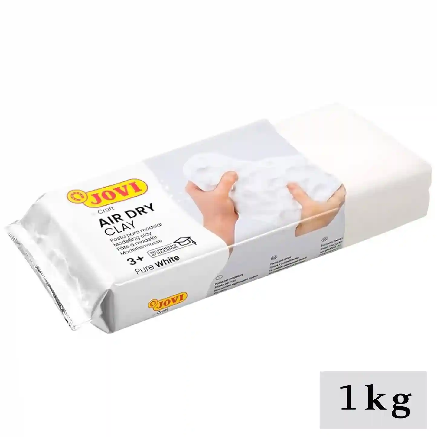 PATE D'ARGILE PUR WHITE JOVI 1KG