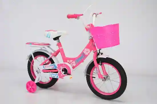 BICYCLETTE ROSE ENFANT
