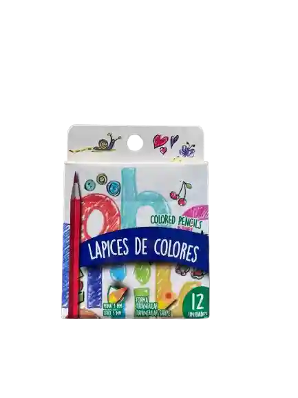 LAPICES DE COLORES 12