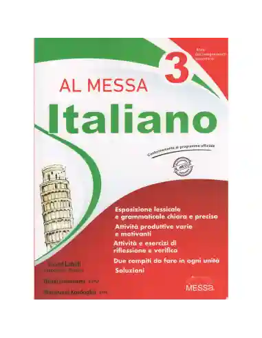 AL MESSA ITALIANO 3éme SECONDAIRE