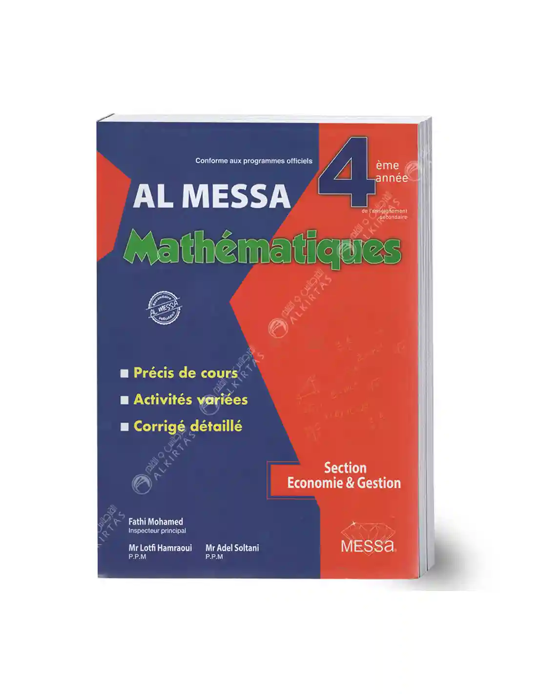 AL MESSA MATH 4EME SECONDAIRE SECTION ECO & GESTION