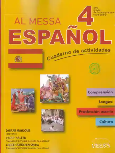 AL MESSA 4EME SECONDAIRE ESPAGNOL