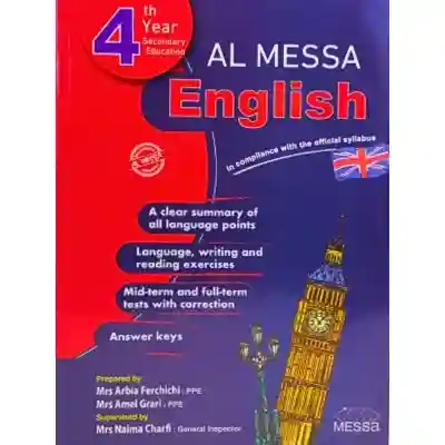 AL MESSA ENGLISH 4EME SECONDAIRE
