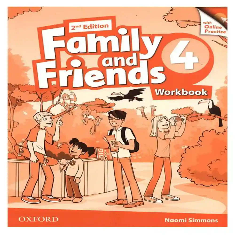Family and friends 4 WB 2 nd with online practice