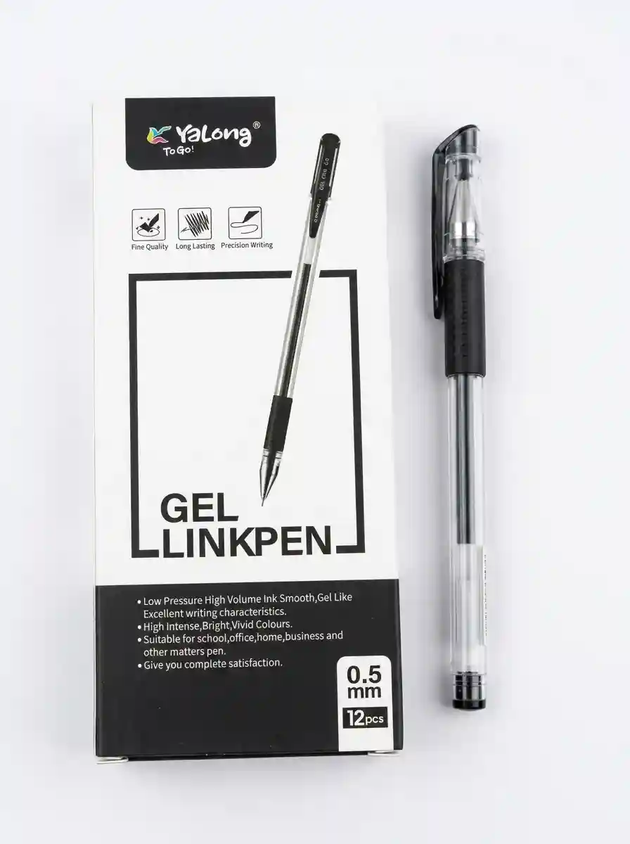STYLO GEL INK 0.5MM YALONG