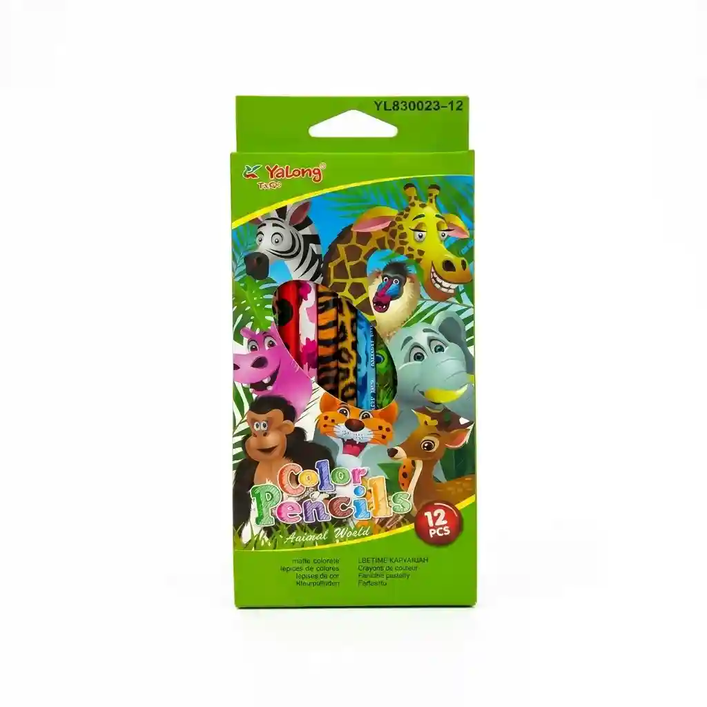 CRAYONS COULEURS YALONG SAFARI