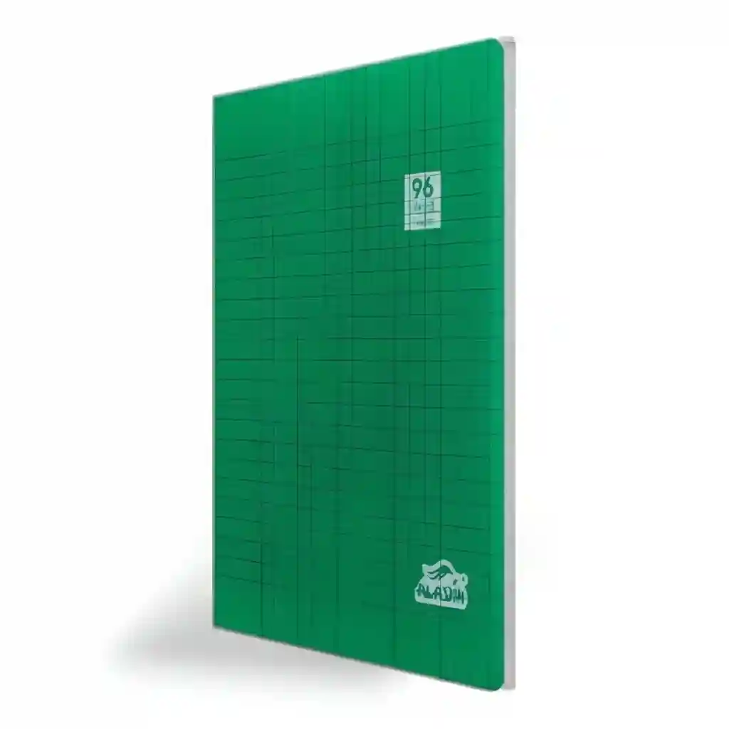CAHIER POLYPRO A4 96P ALADIN VERT