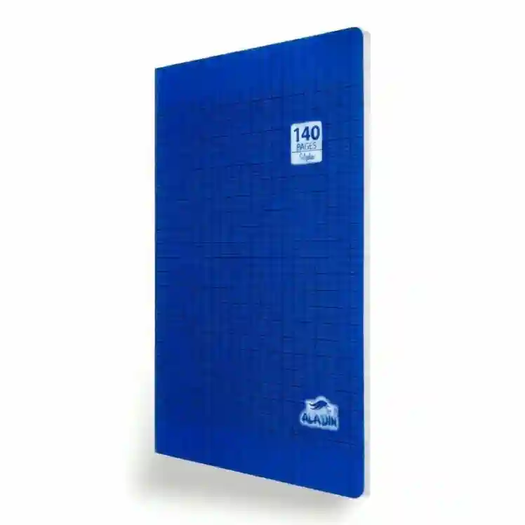 CAHIER POLYPRO 140P 24*32 ALADIN BLEU