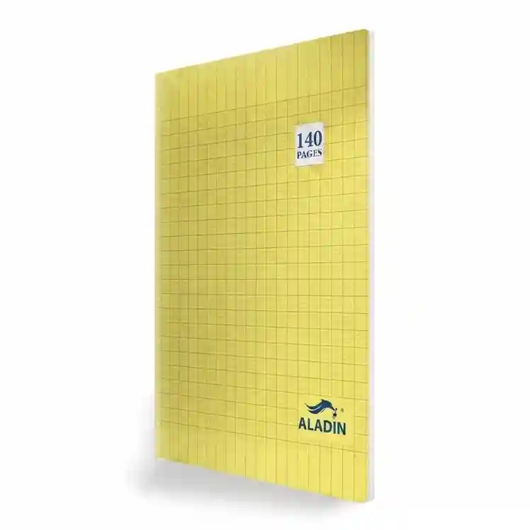 CAHIER POLYPRO 140P 24*32 ALADIN ROUGE