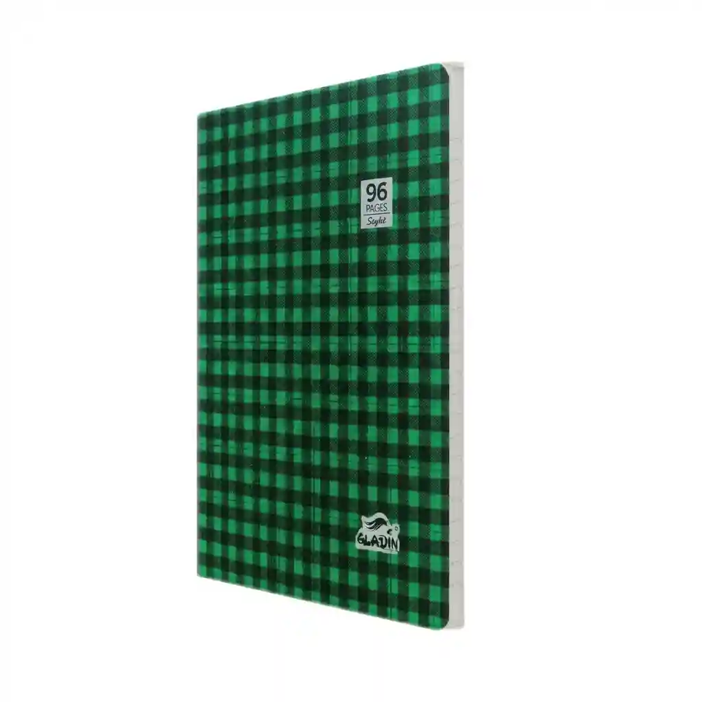 CAHIER PIQURE 96P ALADIN VERT