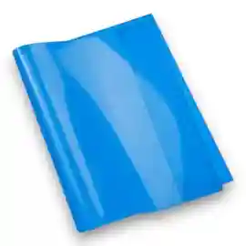 PROTEGE CAHIER GF TRANSPARENT BLEU