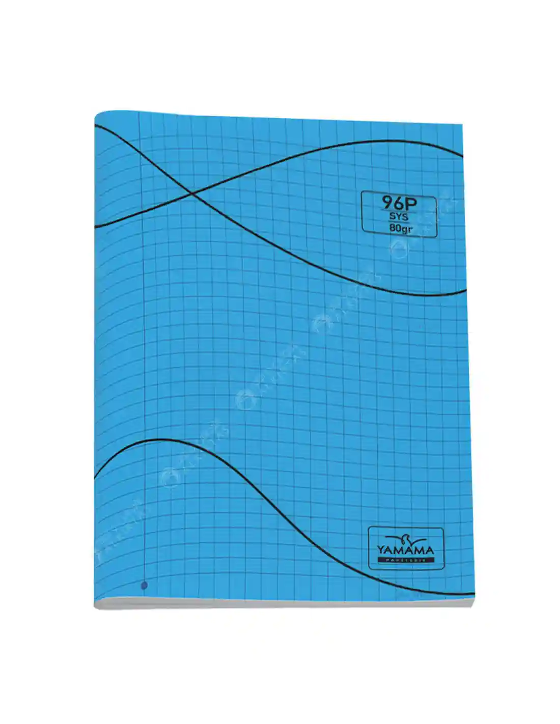 CAHIER POLYPRO 24l32 96P BLEU 80G YAMAMA