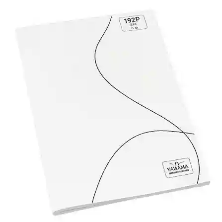 CAHIER POLYPRO 24l32 96P BLANC 80G YAMAMA