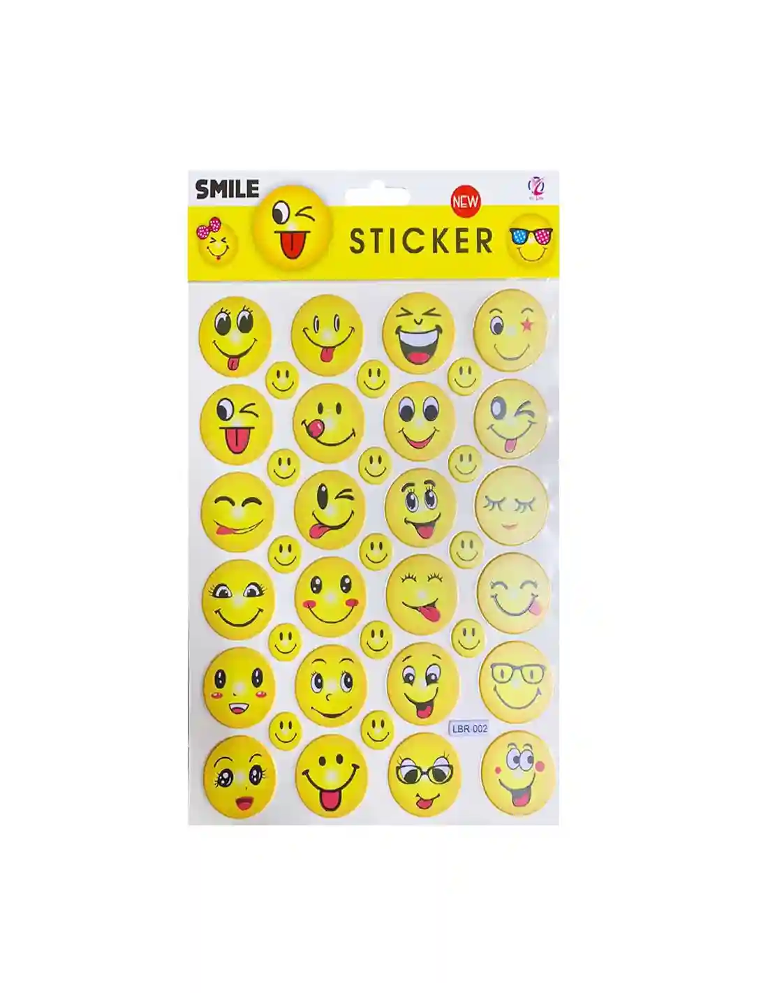STICKERS SMILE 3D