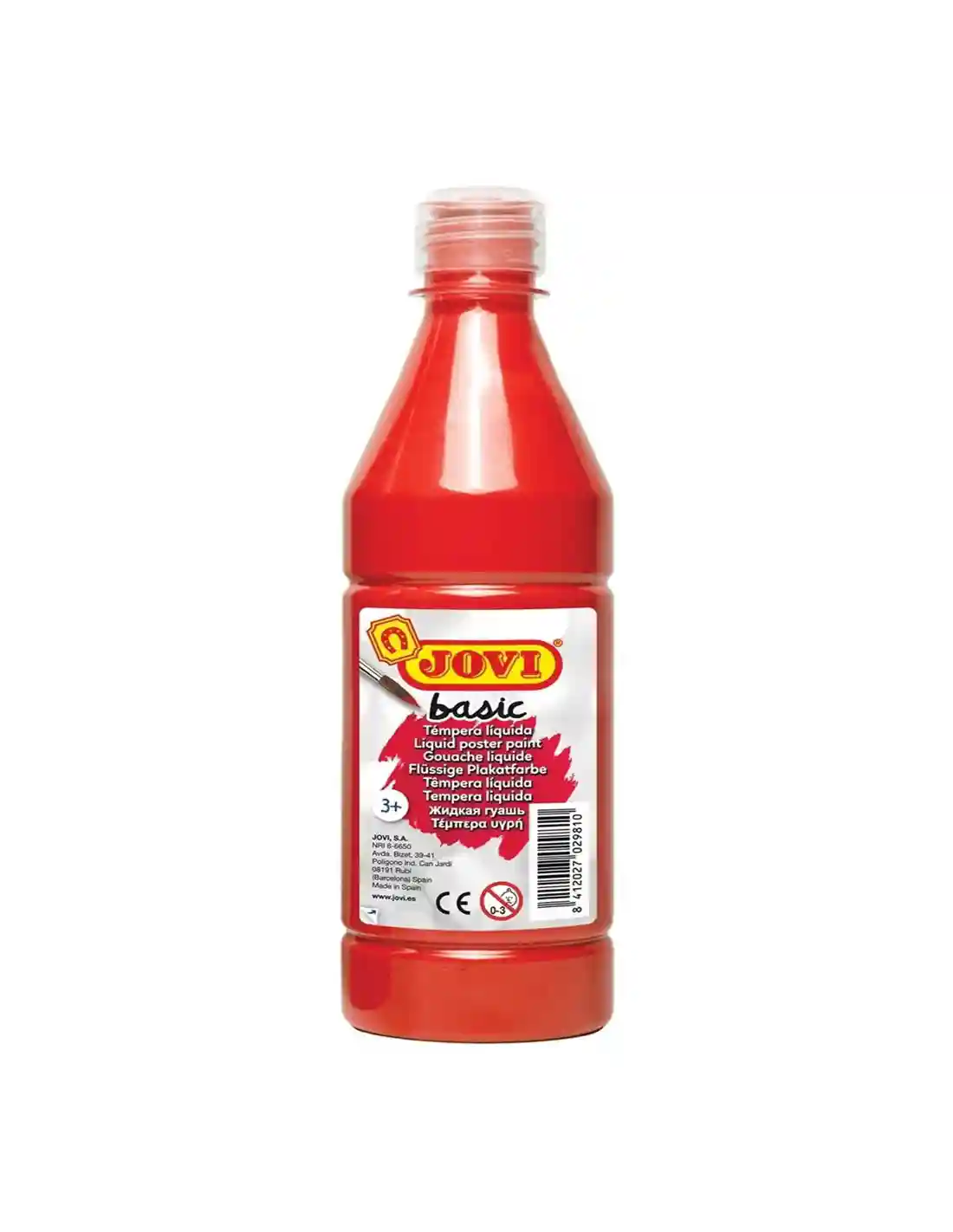 GOUACHE LIQUIDE JOVI ROUGE 1L