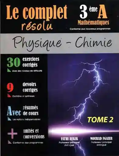 LE COMPLET RESOLU 3éme MATH T2
