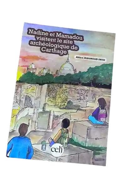 NADINE ET MAMADOU VISITENT LE SITE ARCHEOLOGIQUE